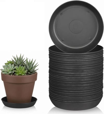 30 Stuks Plant Coasters - Duurzame Plastic Onderzetters voor Bloempotten, Wateropvang en Bescherming van Meubels