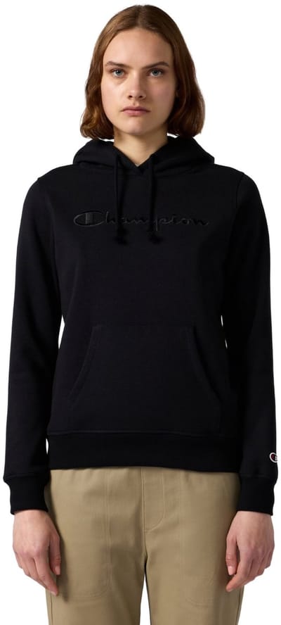 Champion Hooded Sweatshirt Zwart Dames - Maat L