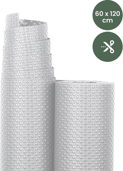STACK® Antislipmat - 60x120cm - Transparant - Beschermer Keuken & Meubels - Gripmat Op Maat - Ladebeschermer & Lademat - Ondertapijt - Keukenlade en onder Tapijt - Antislipmatten