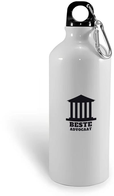Hacebo® - beste advocaat waterfles - Beste advocaat - collega - cadeau - water fles - 400ML