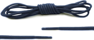 The Kicks Don® Wax Veters Rond - 90 cm - Donkerblauw