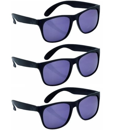 Classic Zonnebrillen Zwart (3 stuks)