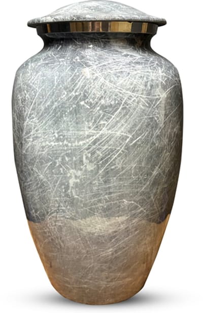 XXL As Urn - 3.5 Liter - Crematie Urn - Uniek - Voor Huisdieren of Menselijk As - Crematie As - Mini Urn - Decoratie Urn - Perfect Stone