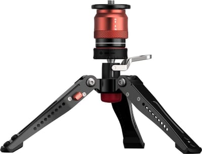 Cobra 3 BASE-P Tafelblad Statief Handvat-voet Ontwerp Mini Statief voor DSLR Camera met Verstelbare Hoek