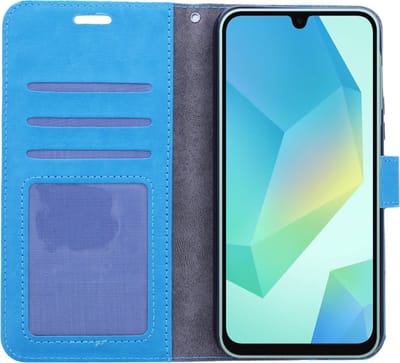 Portemonnee Book Case Hoesje Geschikt voor: Samsung Galaxy A15 -Turquoise