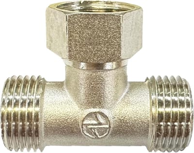 T-stuk 1/2" 3-Weg Slangverbinder voor Waterleiding - Gelijke Pijpaansluiting en Koppeling voor Tuin en Irrigatie