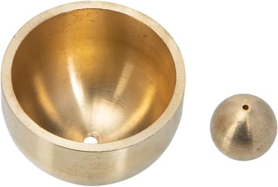 Koperen Bel - Windgong Bel - Huisdecoratie - Melodieus Geluid - 4 stuks - Goud