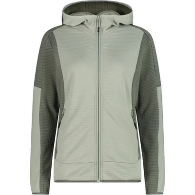 Dames fleece met capuchon CMP Grid Tech