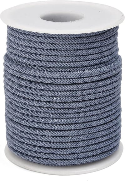 Decoratieve Nylon en Satijnen Touwen voor Handfasting en Creatieve Projecten - Milan Twisted Cords en Ropes