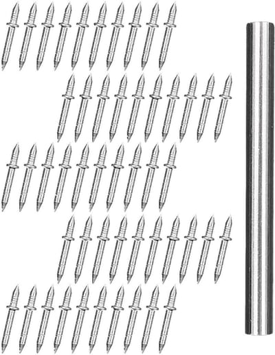 Dailygoody - Naadloze Nagels - Dubbele Hoofd Plint Nagels - Sterk en