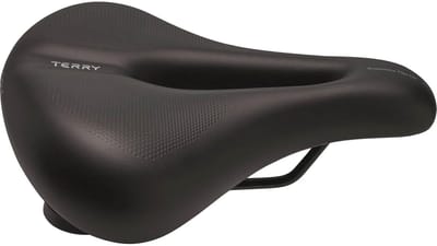 Fietszadel Heren - Comfort Zadel - Stadsfiets Gebruik - Anatomisch Ontwerp - 266x220 mm - Zwart