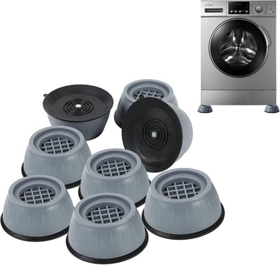8x Anti-Vibratie Pads voor Wasmachine en Droger - Schokdemping en Geluidsreductie