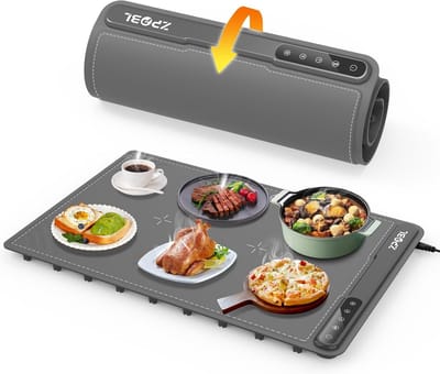 Elektrische Voedselwarmer Mat Groot - Professionele & Draagbare Warmhoudmat voor Buffet en Catering