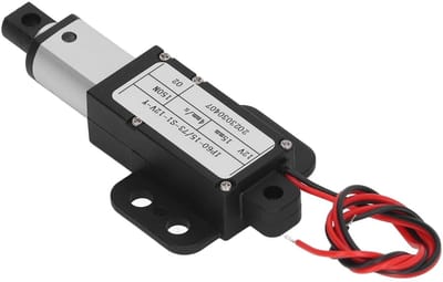 Dailygoody - Micro-elektrische Lineaire Actuator - Mini-bewegingsactuator - Hoge snelheid en geluidsarm - 12V 15 Mm slag - Geschikt voor doe-het-zelf ...