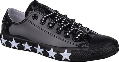 Converse Chuck Taylor All Star Miley Cyrus 563720C, Vrouwen, Zwart, Sneakers, maat: 37