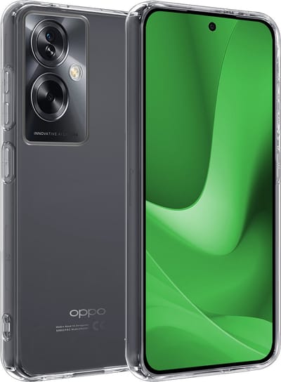Hoesje Geschikt voor OPPO A79 - Sterk & Shockproof - Hoes Cover - Siliconen Case - Transparant