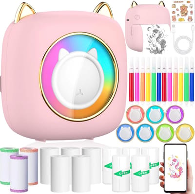 Draagbare Mini Fotoprinter voor Smartphones met Bluetooth