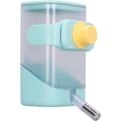 Automatische Huisdier Waterbak Roestvrij Staal Bal Kooi Hangende Waterdispenser voor Kat Hond Konijn groen