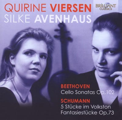 Quirine / Silke Avenhaus Viersen - Beethoven & Schumann; Music For Cel