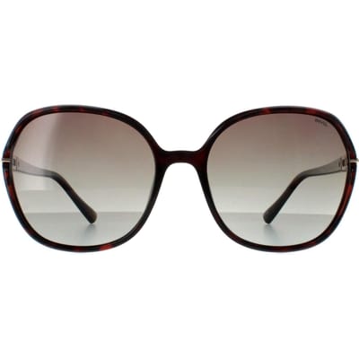 INVU Square Womens Warm Demi Bruin Tortoise Bruin Gepolariseerd B2114