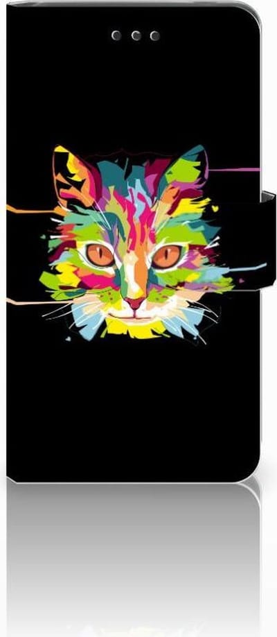 Nokia 7 Leuk Hoesje Cat Color