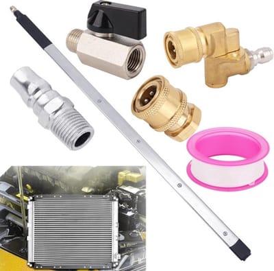 Dailygoods- Radiatorreinigingsstaaf 61cm - Hogedrukreinigerstaaf - Krachtige