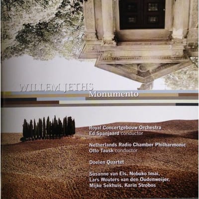 CD JETHS - Jeths: Monumento KTC1437 Etcetera 2011 Nederland Klassiek Gebruikt white