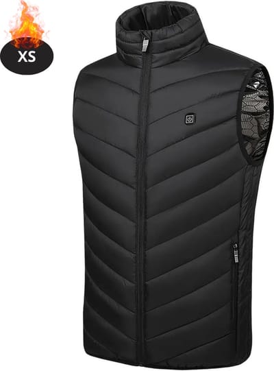 Livano Verwarmde Bodywarmer - Elektrische Bodywarmer - Heated Vest - Jas - Kleding - Oplaadbaar - Heren - XS