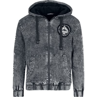 Motörhead Tussenseizoensjas - EMP Signature Collection - Fleecefutter - M tot 3XL - voor Mannen - grijs