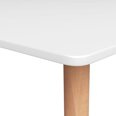Barset 7-delig 185x80x110 cm – Witte & Zwarte Bartafel met 6 Barkrukken – Moderne Tuinbar Set voor Balkon, Terras en Keuken – Stevig MDF & Metaal – HomebyNicole