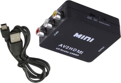 Go Go Gadget - AV to HDMI converter - Zwart