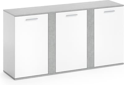 Vicco Novelli Sideboard – 40 x 80 cm met deuren Beton