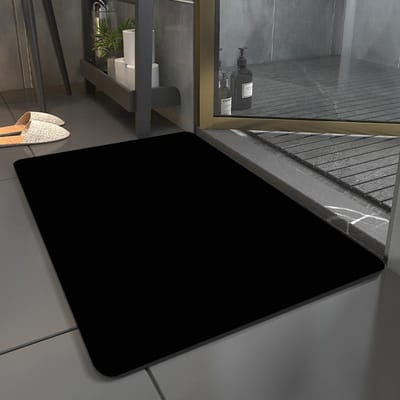 Eenvoudige Effen Kleur Diatomeeënaarde Mat Toilet Absorberende Sneldrogende Mat Huishoudelijke Vuil- en Antislipmat 40 * 60Cm