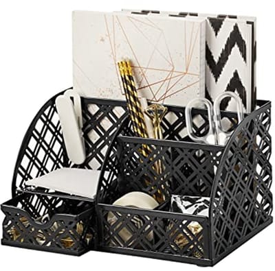 Multifunctionele Desk Organizer met 7 Compartimenten voor Kantoor en Thuis
