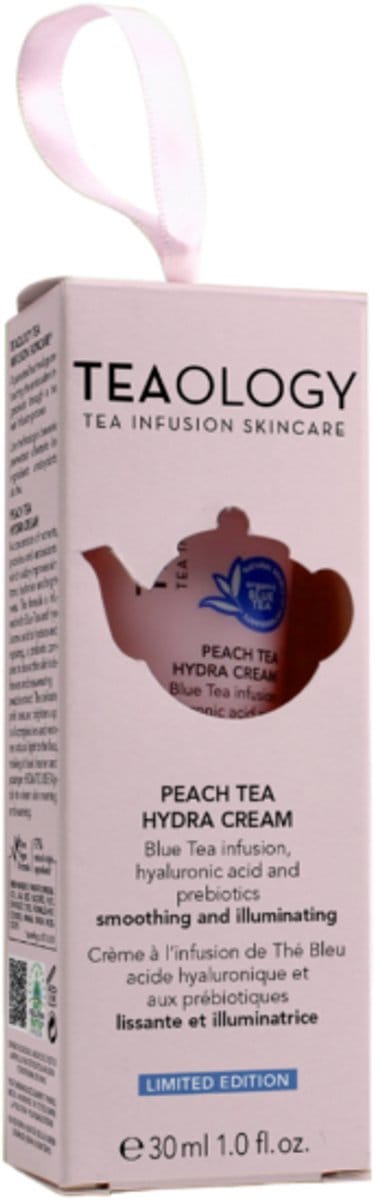 Teaology Tea Box Peach Tea Hydraterende Crème 30ml – Verzorgende Crème Met Antioxidanten Uit Thee – Hydrateert, Verzacht & Beschermt – Vegan & Natuurlijke Ingrediënten – Ideaal Voor Elke Huidtype – Perfect Cadeau In Luxe Mini-Formaat