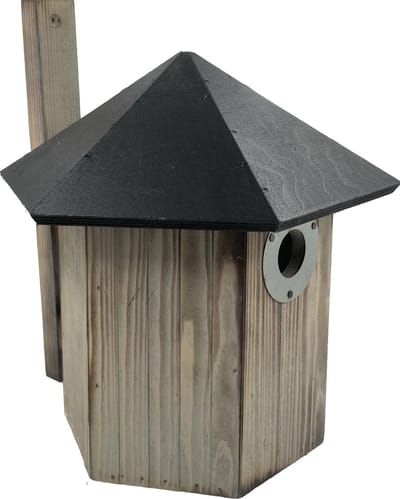 GARDEN SPIRIT Vogelhuisje 20 x 18 x 30 cm. Nestkast met beschermplaat