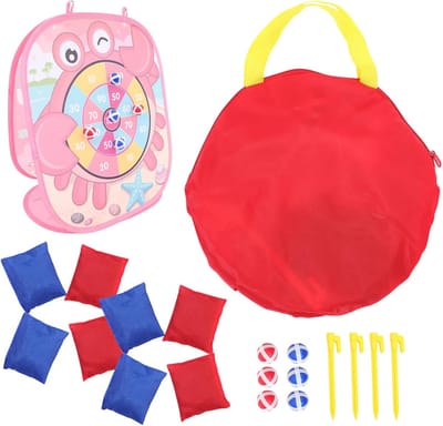 Gooi Spel - Zitzak Gooi Spel - Buiten Spelen - Bevordert Hand-oogcoördinatie - 59 x 485 x 315 cm - Roze