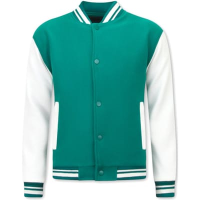 Collegejassen Heren Classic - LK-7065 - Groen