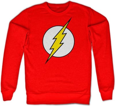 DC Comics The Flash Sweater/trui -S- Emblem Rood