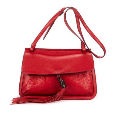 Bamboo Tassel Daily Flap   schoudertas