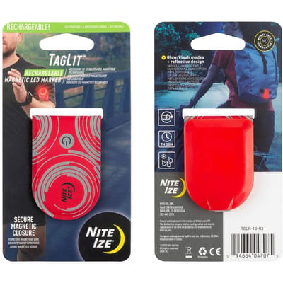 Nite Ize - Reflecterende magnetsiche Led Marker - voor op je shirt