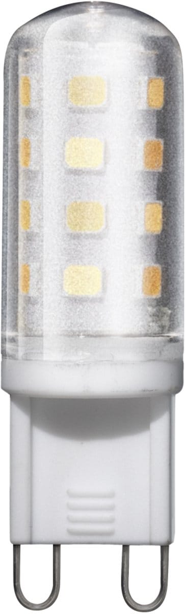 ETH Led G9 mat glas 3w/25w 250l 2700k-2200k 220v dimbaar/Dimtone 15.5xh52mm