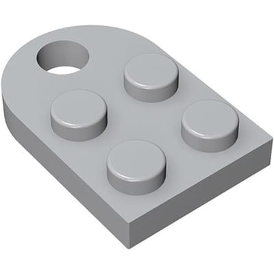 MOC 10 STUKS 3176 Aangepast 2x3 Met Gat Bouwstenen Liefdesplaat Bakstenen Deeltjes Puzzel Speelgoed Kinderen Valentijnsdag Kind Cadeaus
