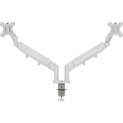 Leitz Ergo Ruimtebesparende Dubbele Monitor arm - Tot 9kg per arm - Monitor Beugel 17-32 inch - Grijs