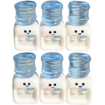 Squishy Waterdispenser Knijpspeeltje Grappige Stressverlichter Decompressie Fidget Speelgoed voor Volwassenen en Kinderen Knijp Anti-Stress Speelgoed white