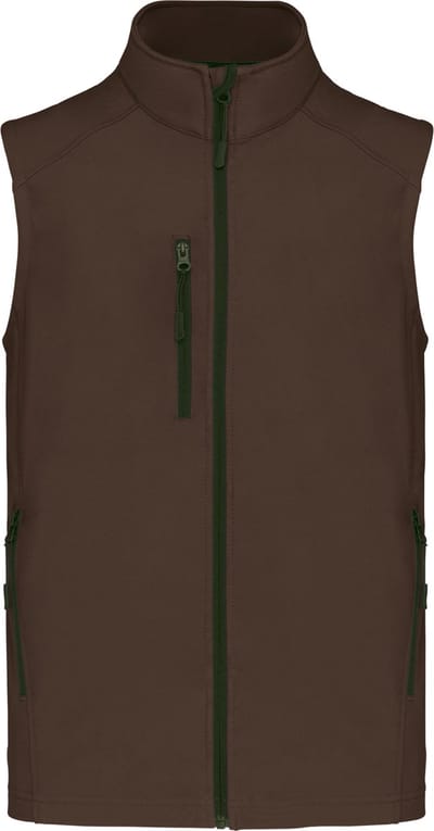 Kariban Softshell bodywarmer K403 - Chocolate - S