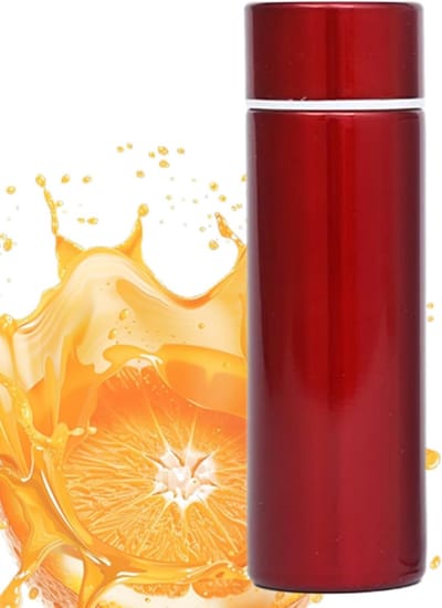 Thermosfles - Metalen beker - Dranken meenemen - Dubbele wand isolatie - 150 ml - Rood