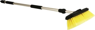 Wasborstel met steel - Uitschuifbare borstel - Auto reinigen - Verstelbare lengte - 95-160 cm - Aluminium