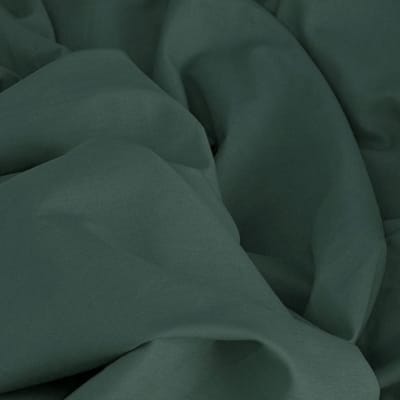 Kayori Shizu Topper Hoeslaken Jersey - 90-100x200-220cm - Matrasdikte 12 cm - Biologisch Katoen - Donkergroen
