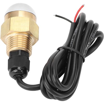 Aftapplug LED-licht IP68 Waterdicht 12in Draad 840LM Onderwaterlamp Universeel voor Jacht Schip beige